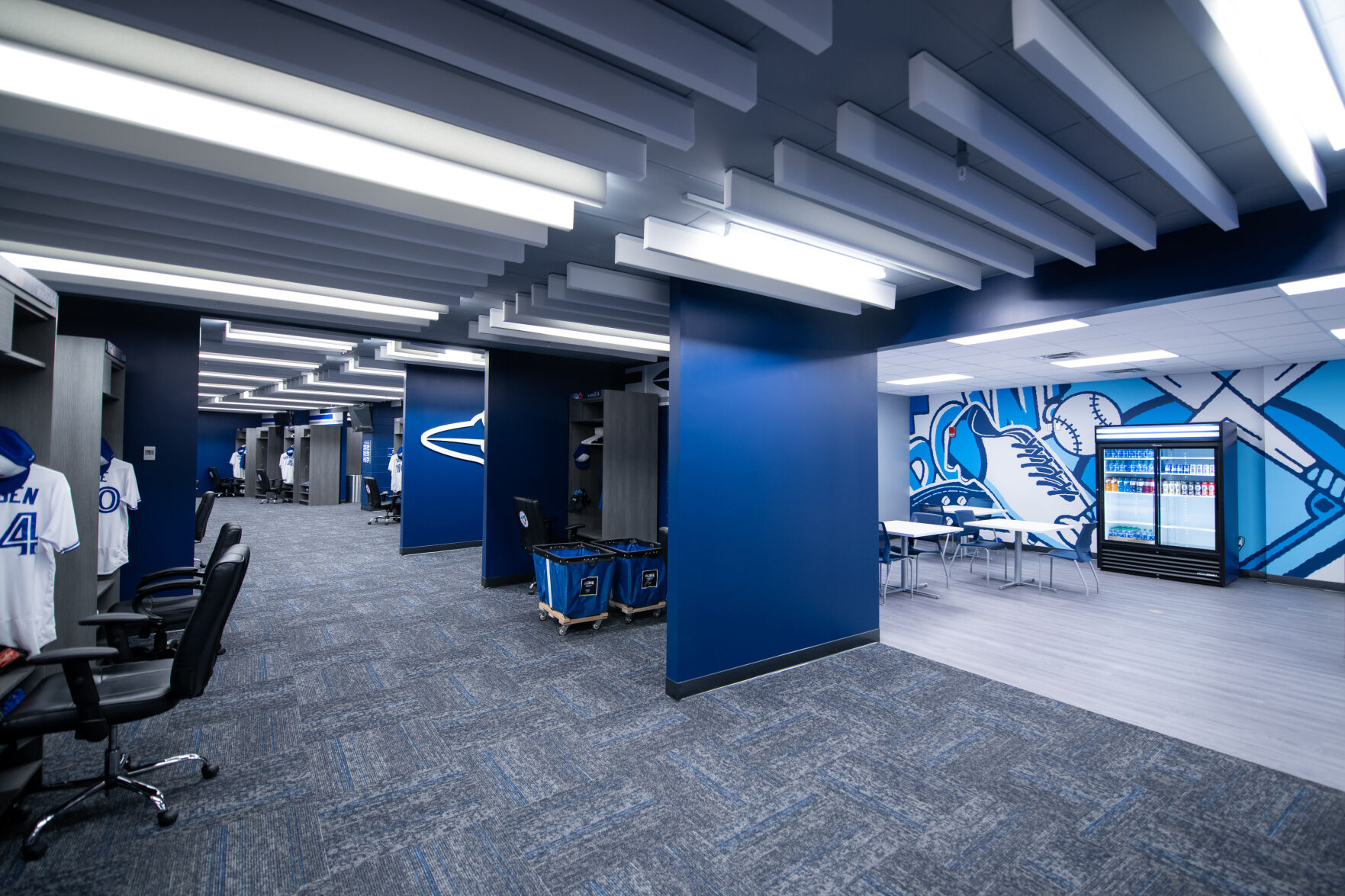 Clubhouse to players lounge